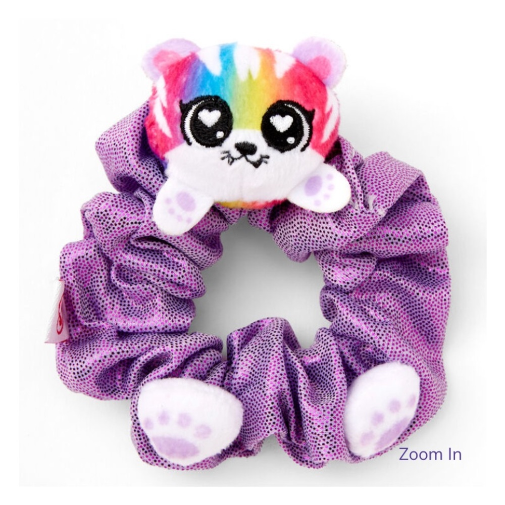 Scrunchmiez Series 1 GLEA (Rare)Hair Scrunchie to Plush Friend & Backpack clip!